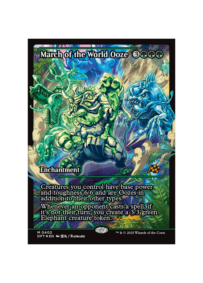 March of the World Ooze - Foil