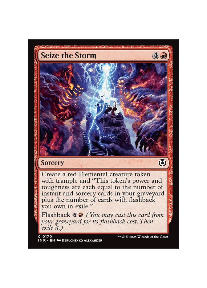 Seize the Storm - Foil