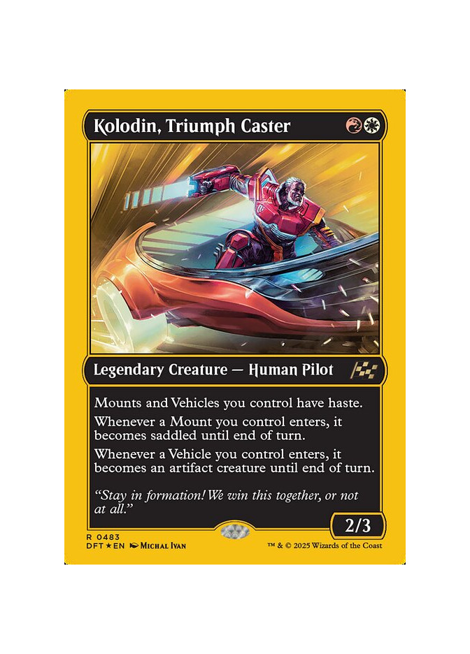 Kolodin, Triumph Caster - Foil