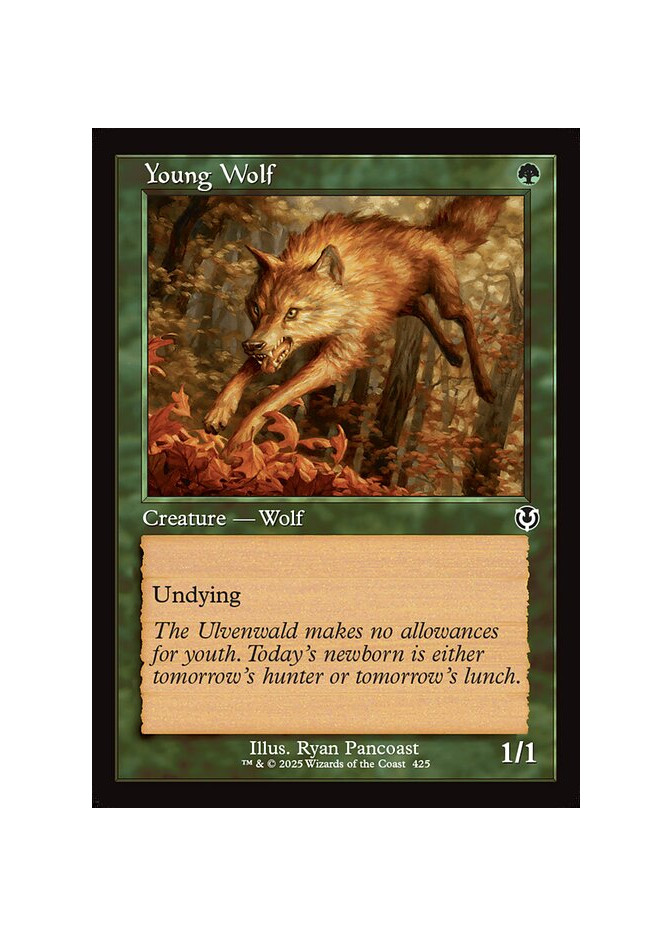 Young Wolf - Foil
