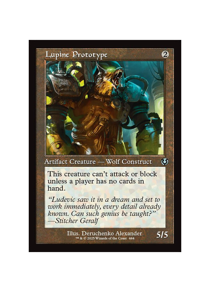 Lupine Prototype - Foil