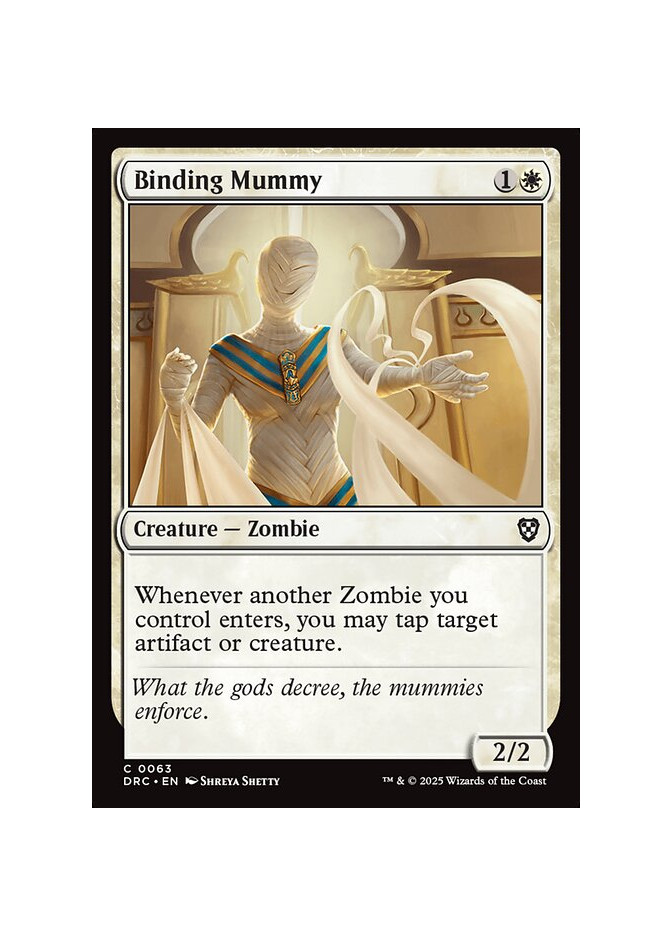 Binding Mummy
