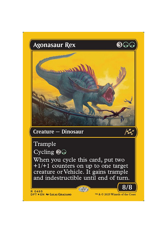 Agonasaur Rex - Foil