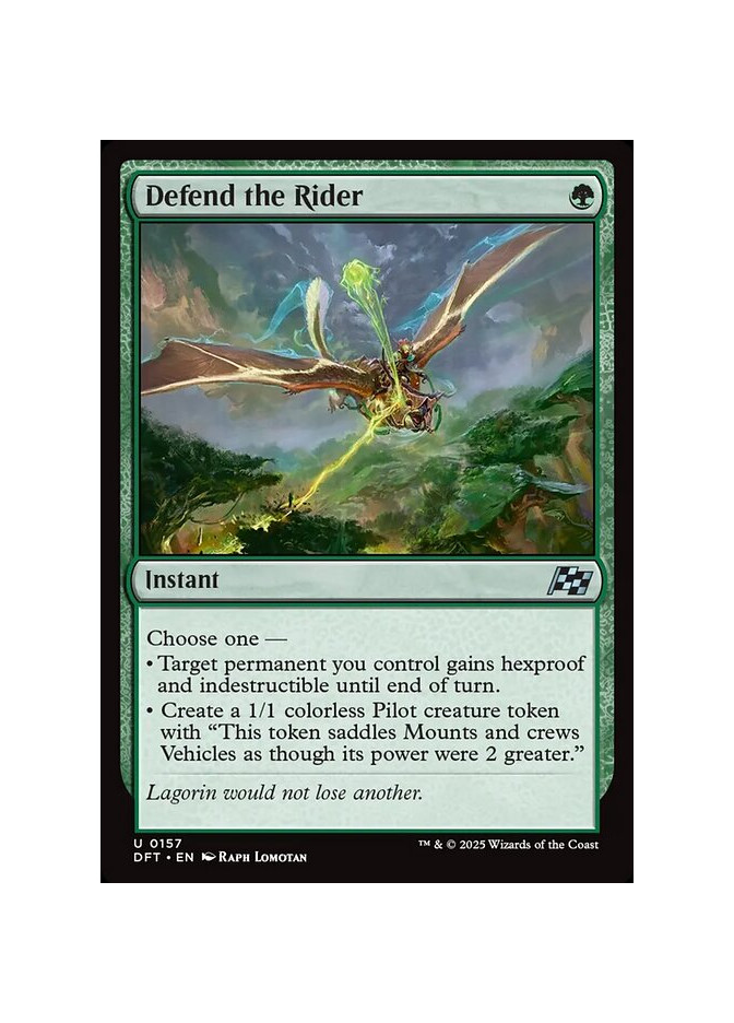 Defend the Rider