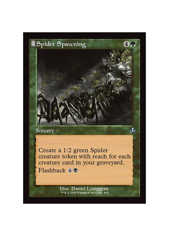 Spider Spawning - Foil