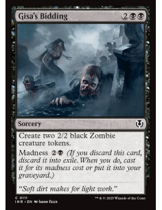 Gisa's Bidding - Foil