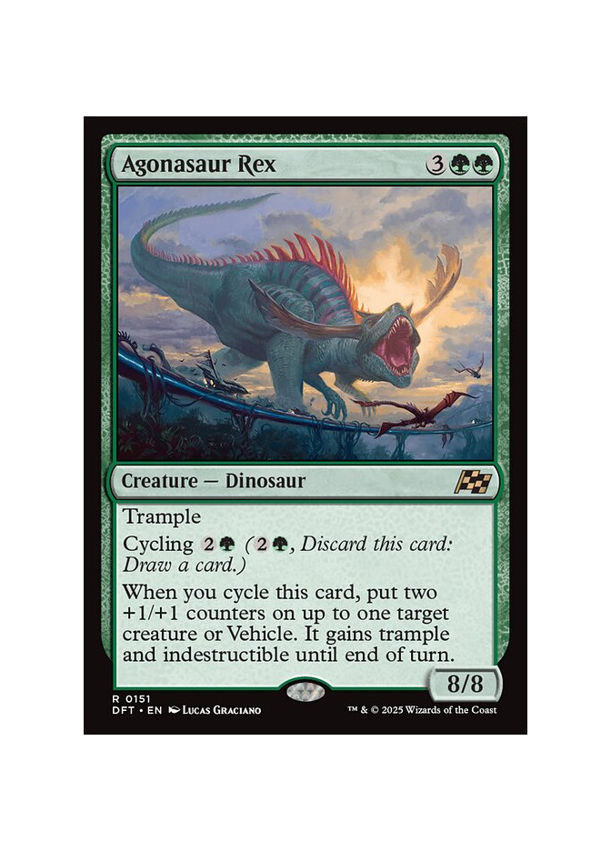 Agonasaur Rex - Foil