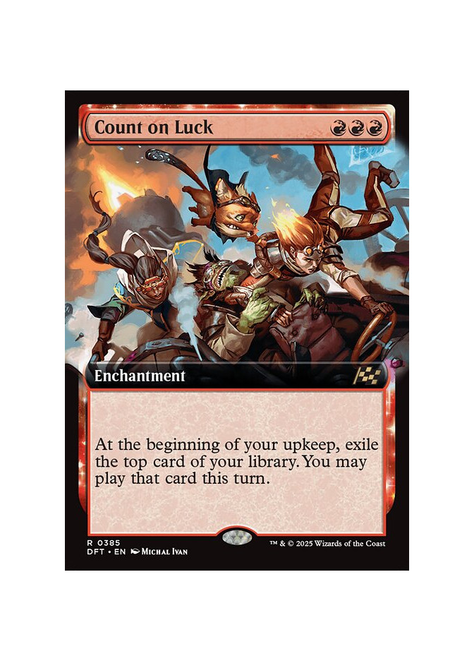 Count on Luck - Foil