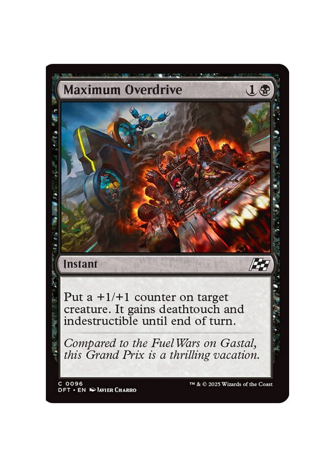 Maximum Overdrive - Foil