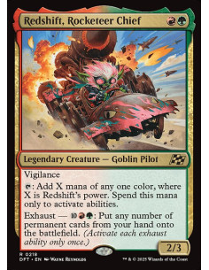 Redshift, Rocketeer Chief