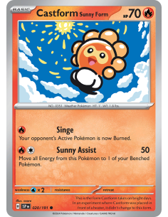 Castform Sunny Form