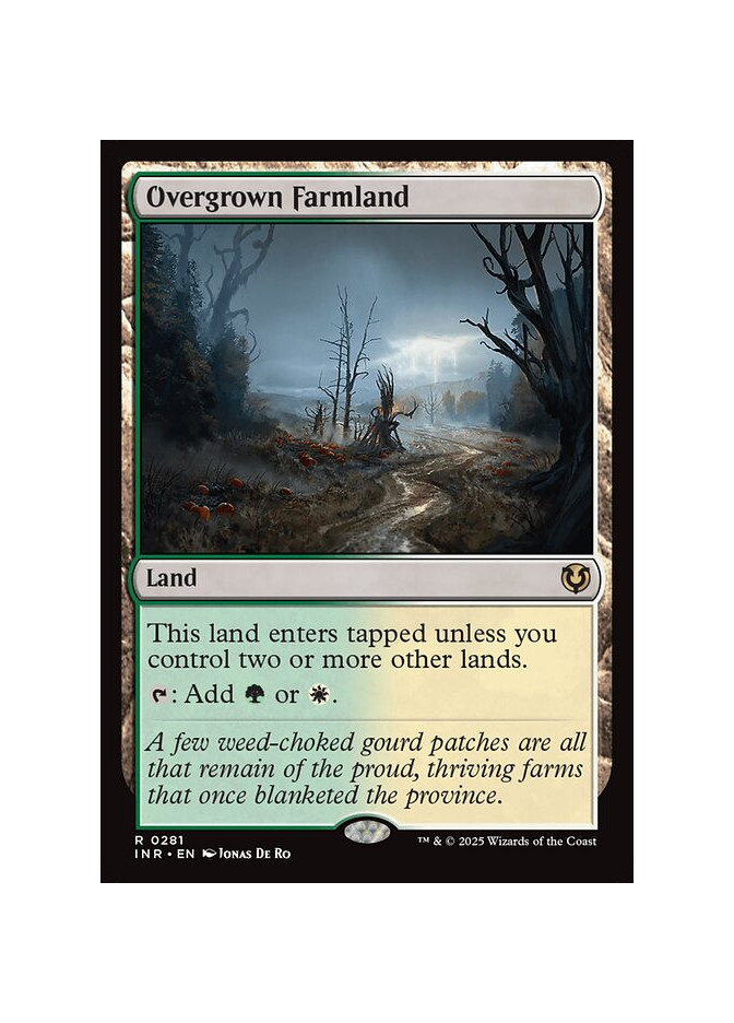 Overgrown Farmland - Foil