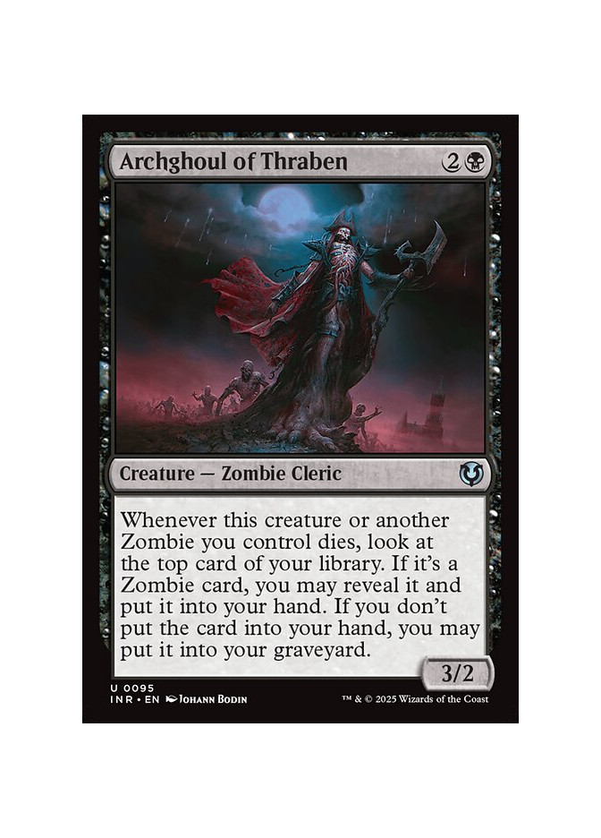 Archghoul of Thraben - Foil