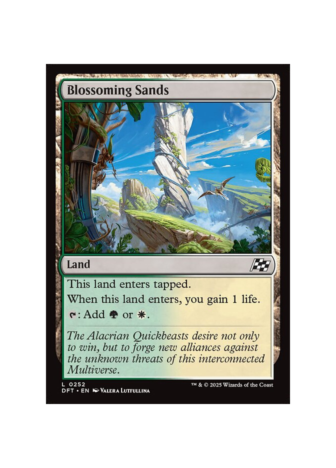 Blossoming Sands