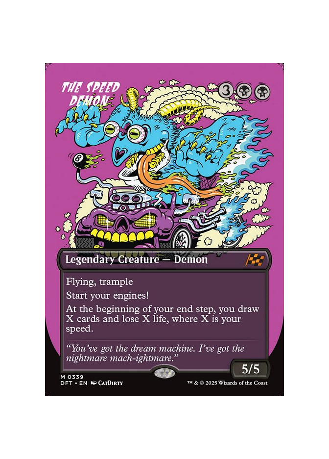 The Speed Demon - Foil