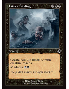 Gisa's Bidding - Foil