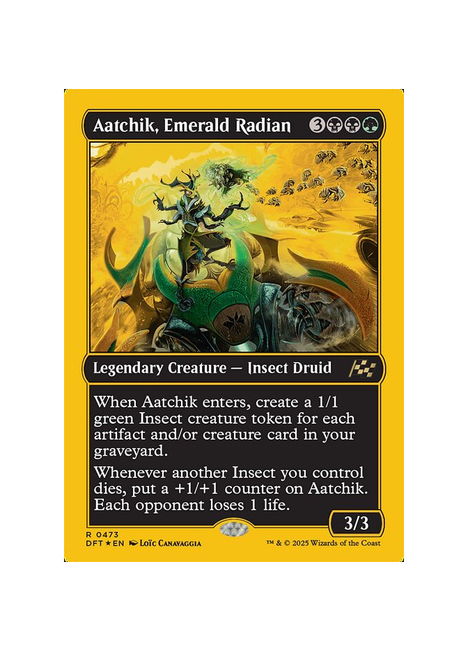 Aatchik, Emerald Radian - Foil