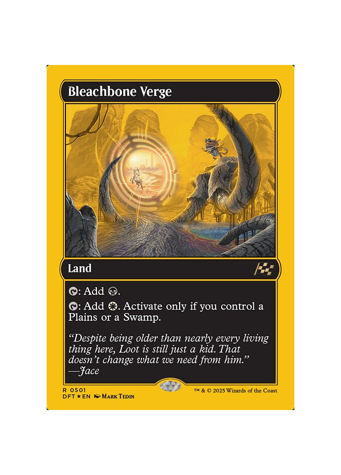 Bleachbone Verge - Foil