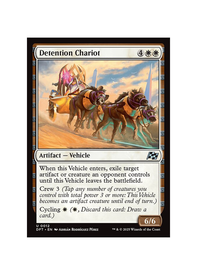 Detention Chariot - Foil