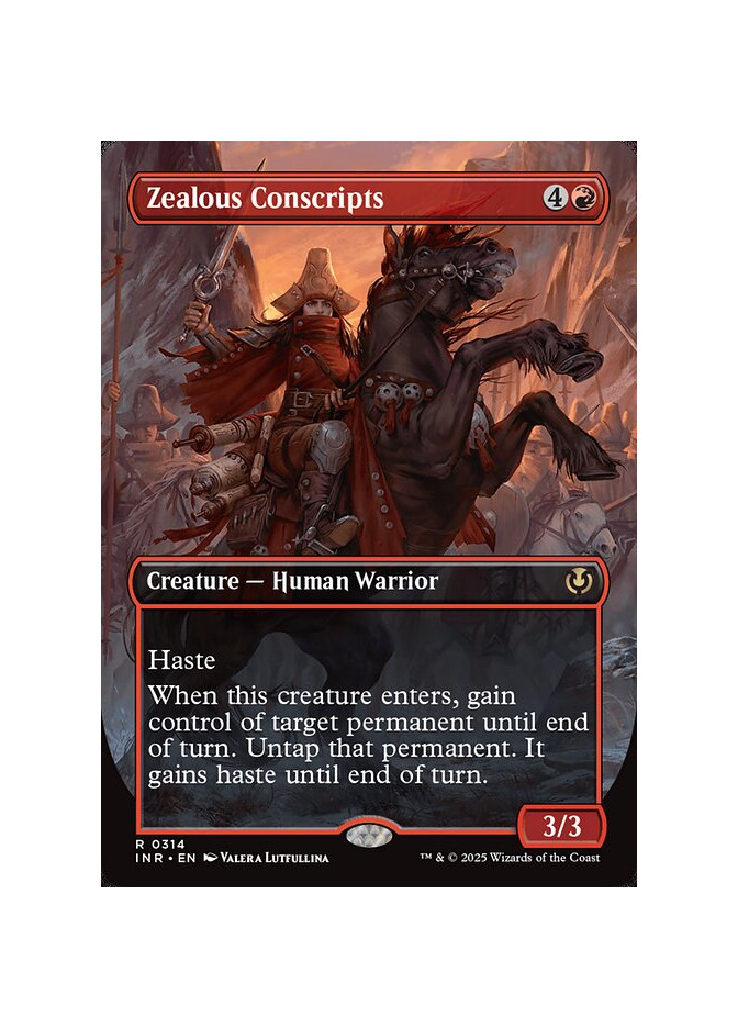 Zealous Conscripts - Foil