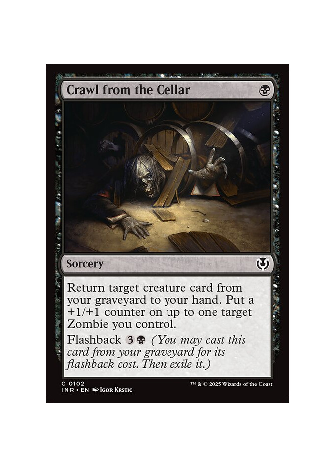 Crawl from the Cellar - Foil