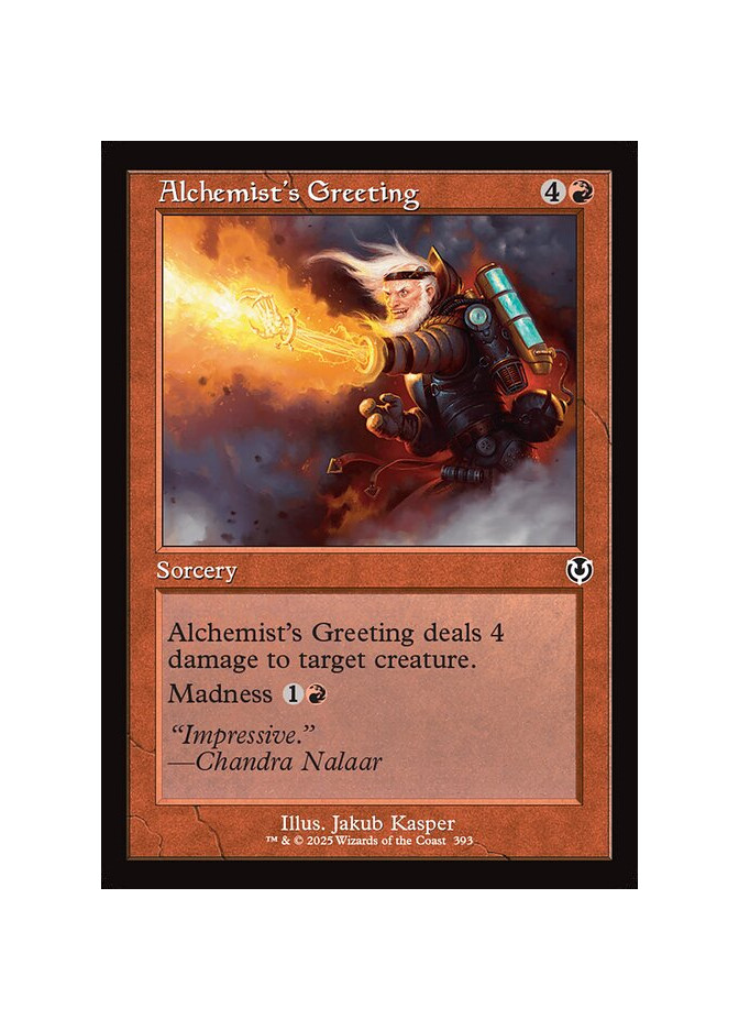 Alchemist's Greeting - Foil