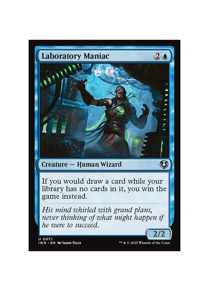 Laboratory Maniac