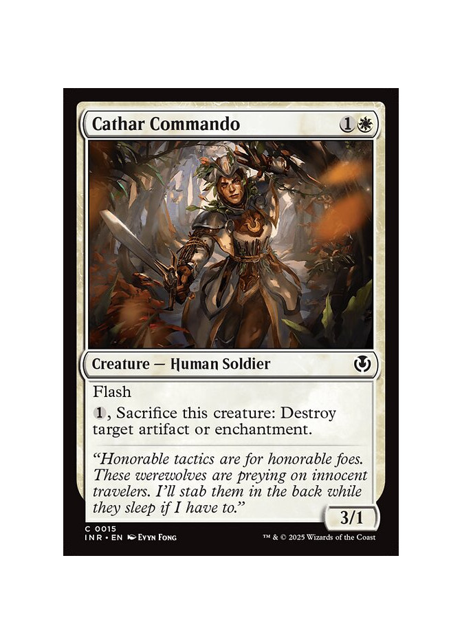 Cathar Commando - Foil