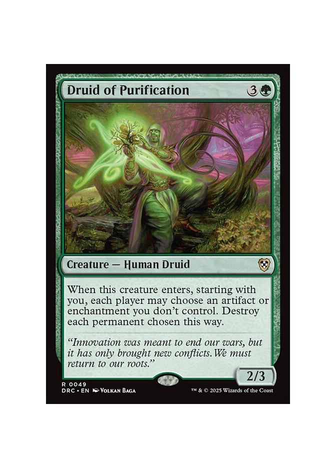 Druid of Purification