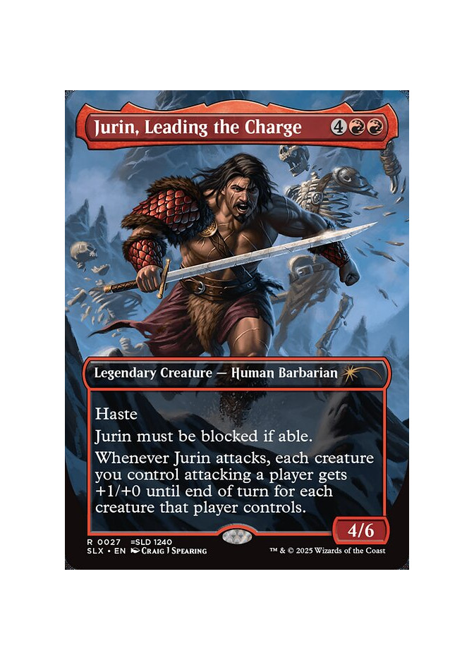 Jurin, Leading the Charge