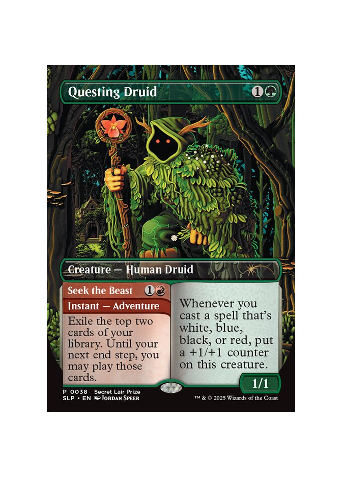 Questing Druid // Seek the Beast