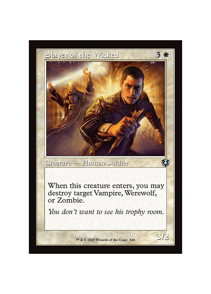 Slayer of the Wicked - Foil