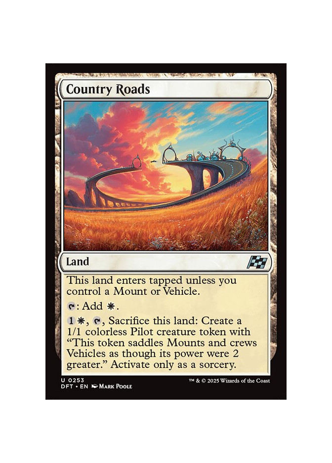 Country Roads - Foil