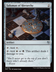 Talisman of Hierarchy