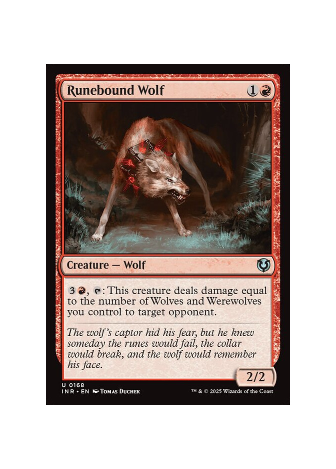 Runebound Wolf - Foil