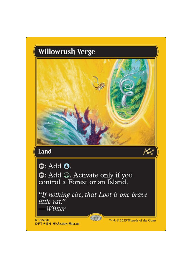Willowrush Verge - Foil