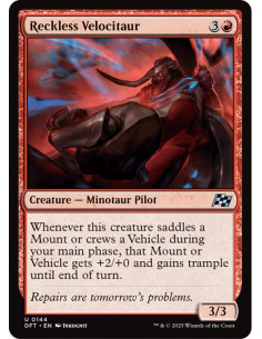 Reckless Velocitaur - Foil