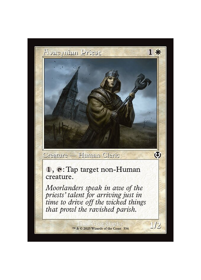 Avacynian Priest - Foil