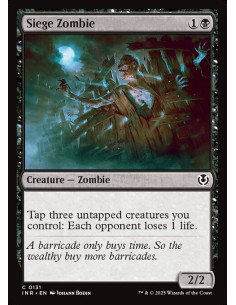 Siege Zombie - Foil