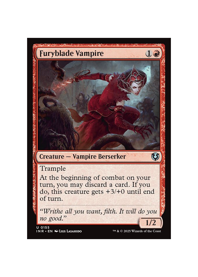 Furyblade Vampire - Foil