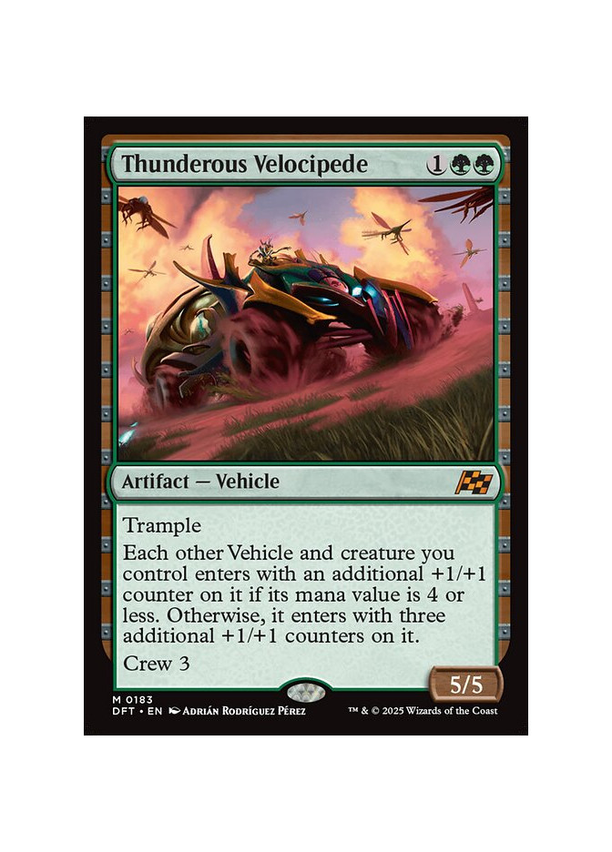 Thunderous Velocipede - Foil
