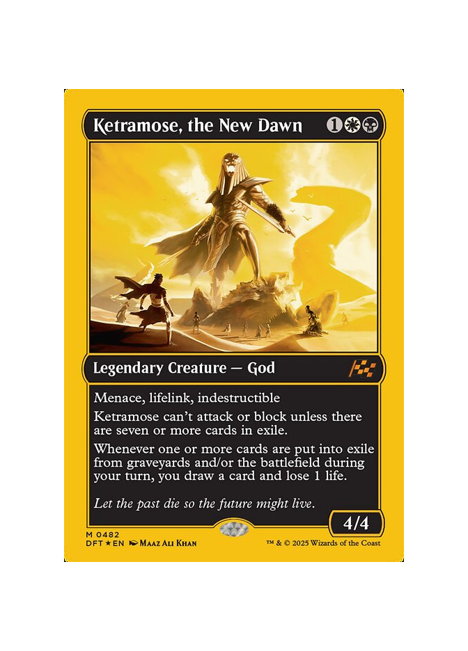 Ketramose, the New Dawn - Foil