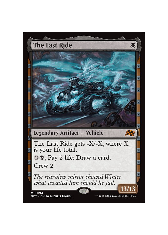 The Last Ride - Foil