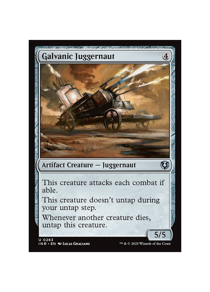 Galvanic Juggernaut - Foil