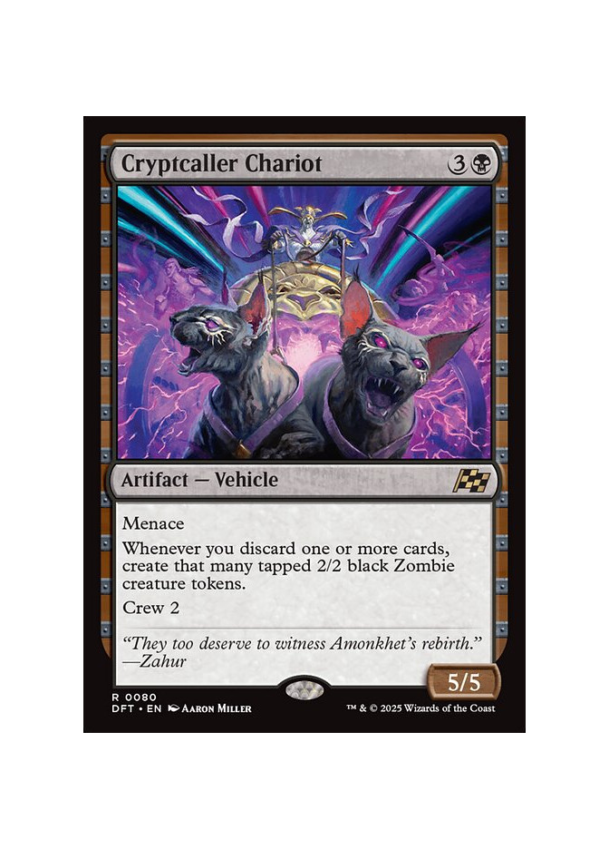 Cryptcaller Chariot - Foil