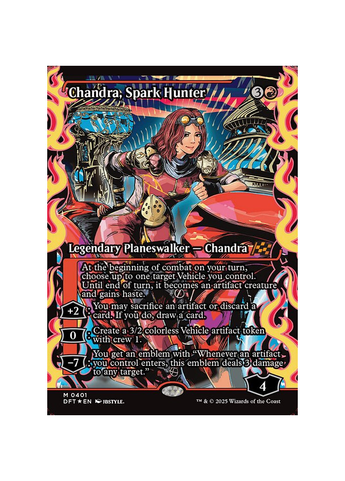Chandra, Spark Hunter - Foil