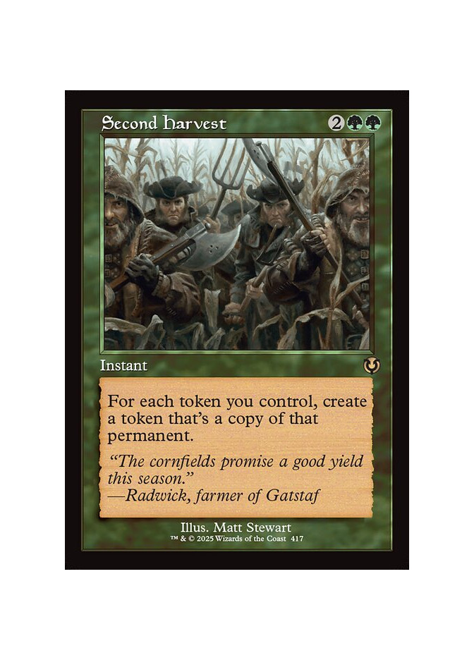 Second Harvest - Foil