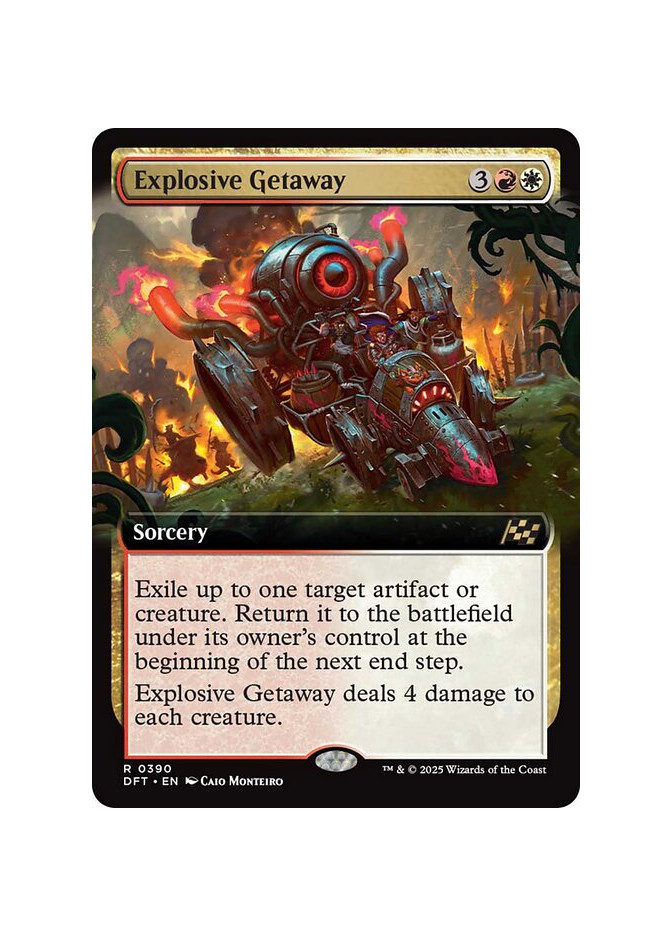 Explosive Getaway - Foil
