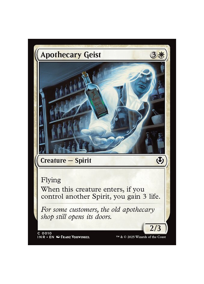 Apothecary Geist - Foil