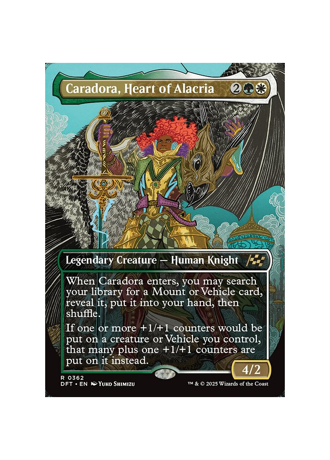 Caradora, Heart of Alacria - Foil